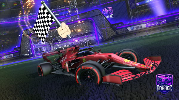 A Rocket League car design from tunica