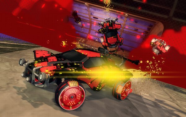 A Rocket League car design from ChappyDaBoi3