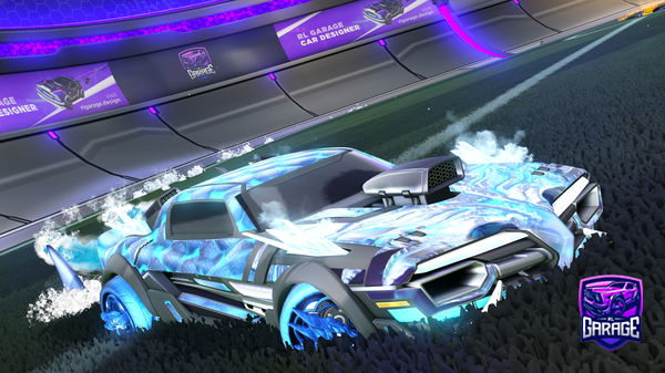 A Rocket League car design from ChevyRL