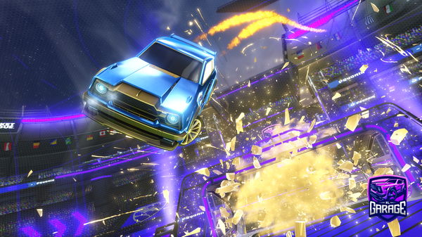 A Rocket League car design from CrispHydra83098