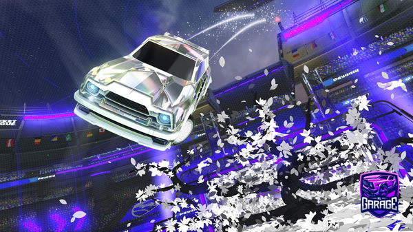 A Rocket League car design from depachri104