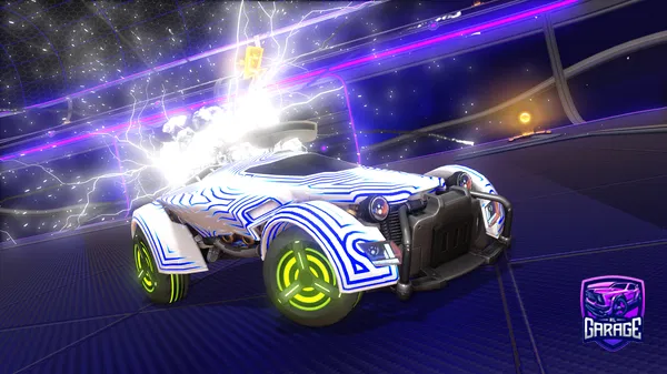 A Rocket League car design from KeneticGamer