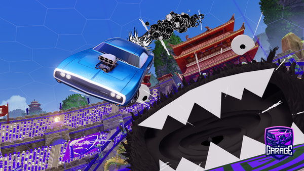 A Rocket League car design from saantiagolira