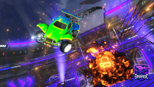 A Rocket League car design from Daan09
