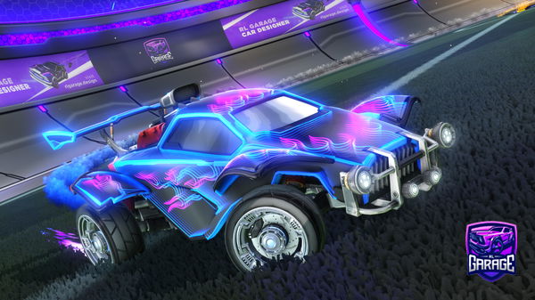 A Rocket League car design from Mike239054