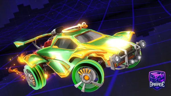 A Rocket League car design from NeonBanana7