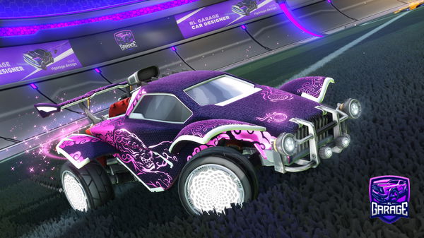 A Rocket League car design from br3cci144