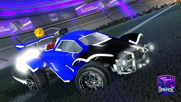 A Rocket League car design from JASONGAMERMOD