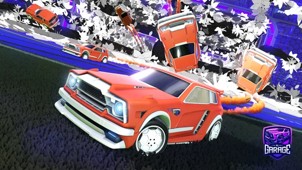A Rocket League car design from LETSG0C0C0
