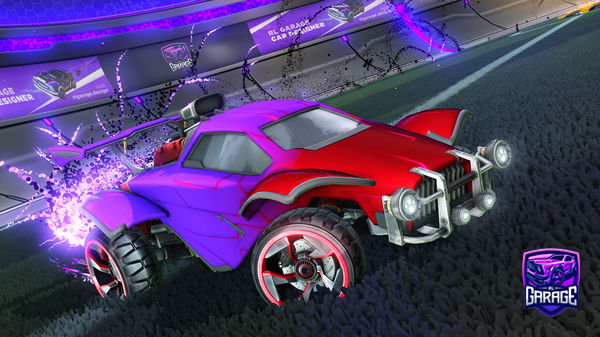 A Rocket League car design from AV7461