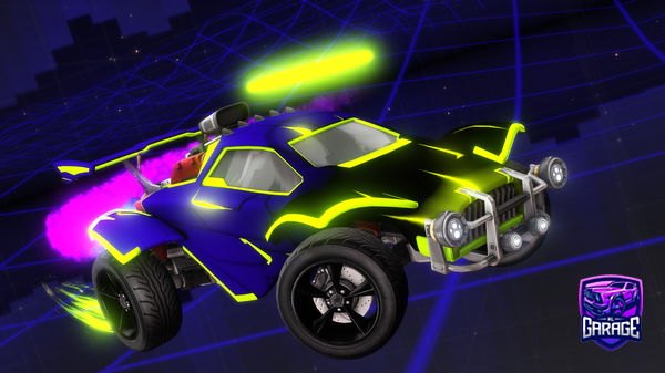 A Rocket League car design from DrPlasma