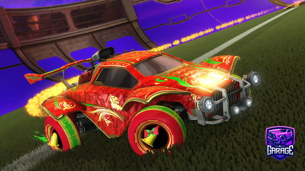 A Rocket League car design from abspielen