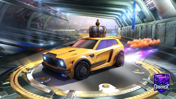 A Rocket League car design from mongrill