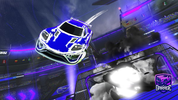 A Rocket League car design from Titanpowe132