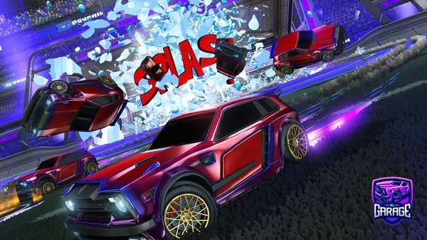 A Rocket League car design from Lukevsav