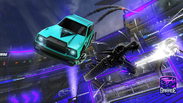 A Rocket League car design from TV_Shark3