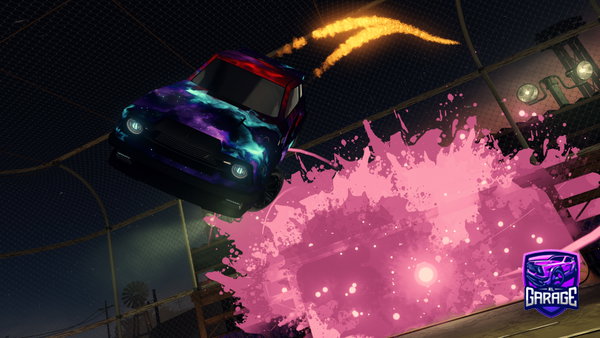 A Rocket League car design from zynxx921