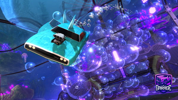 A Rocket League car design from Chocoogamez