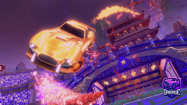 A Rocket League car design from Myriad_Chit0