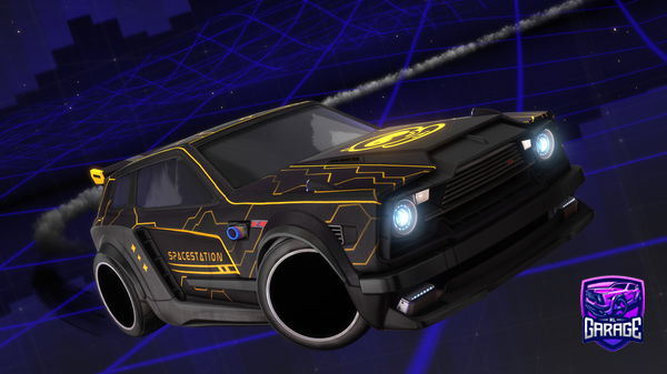 A Rocket League car design from Kreaner