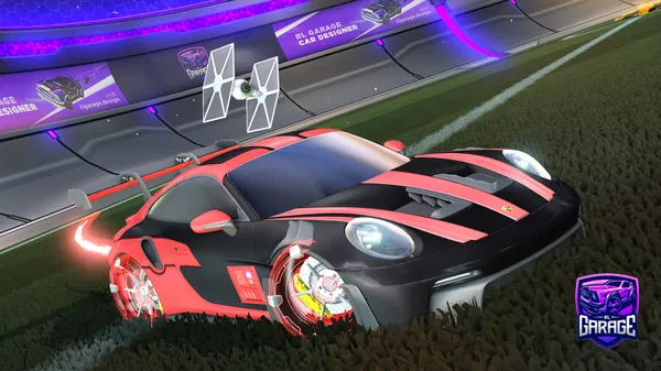 A Rocket League car design from Hotrod_hotdogs