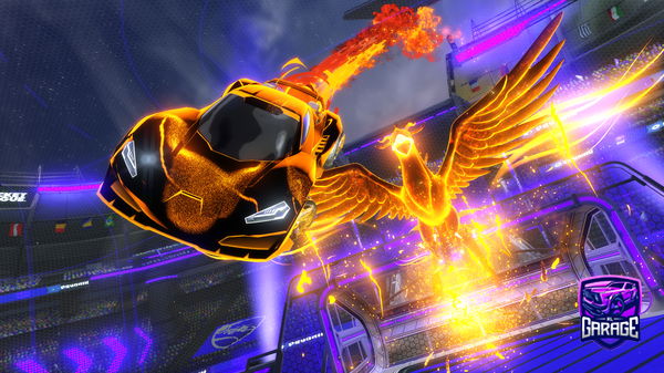 A Rocket League car design from DemonZ567