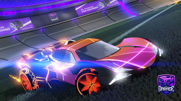 A Rocket League car design from BrixRL