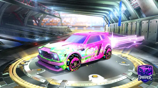 A Rocket League car design from Anasspeed