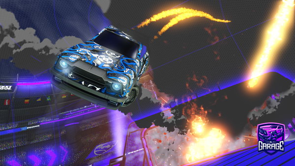 A Rocket League car design from xdgost60