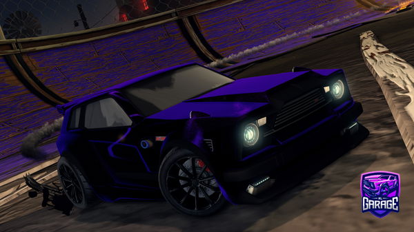 A Rocket League car design from Electricpear9