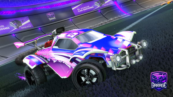 A Rocket League car design from Auth3Nt1c