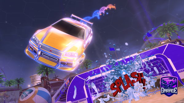 A Rocket League car design from Coconutderagol