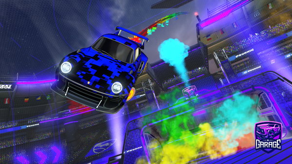A Rocket League car design from yoitscory