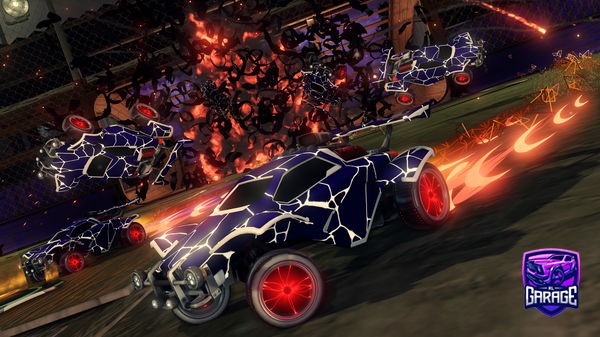 A Rocket League car design from ImaZaba03