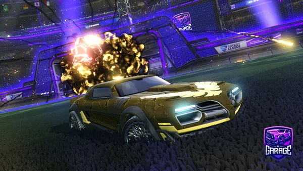 A Rocket League car design from J1MB0L1C10US
