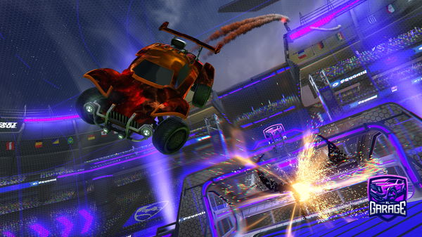 A Rocket League car design from Ailtrhassandiemen