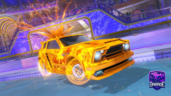 A Rocket League car design from PippoD_08