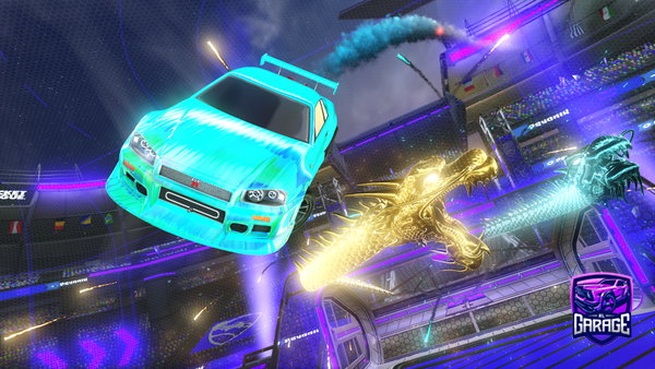 A Rocket League car design from Backillz