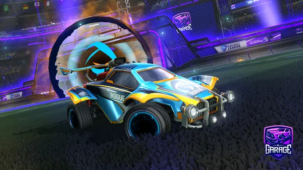 A Rocket League car design from MeroOtaku121