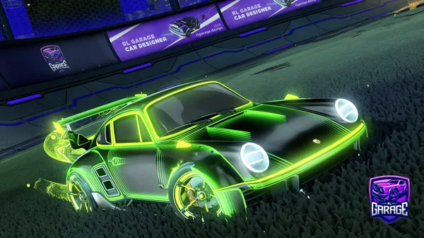 A Rocket League car design from pecehnz