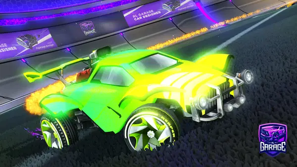 A Rocket League car design from jovi-_-