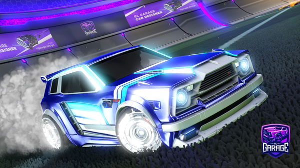 A Rocket League car design from DarkCharxDesigns