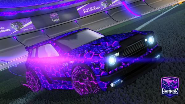 A Rocket League car design from RocketLeagueNewbie