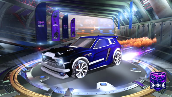 A Rocket League car design from ElKazuroo