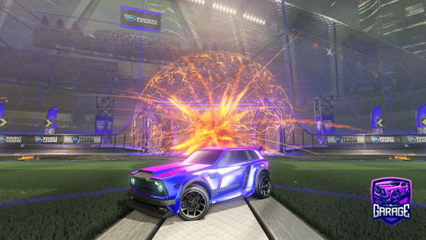 A Rocket League car design from JROiret