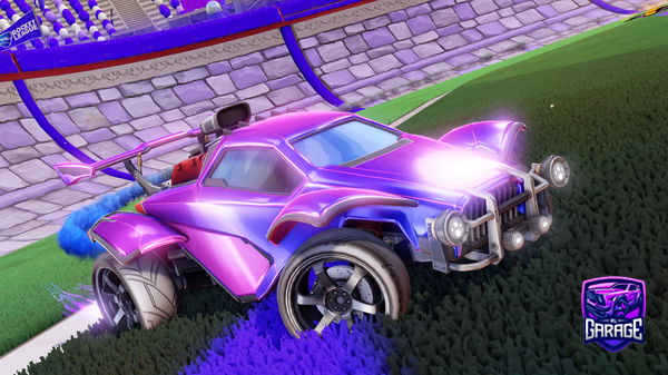 A Rocket League car design from MrSprinkl