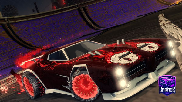 A Rocket League car design from RobotBoi0403