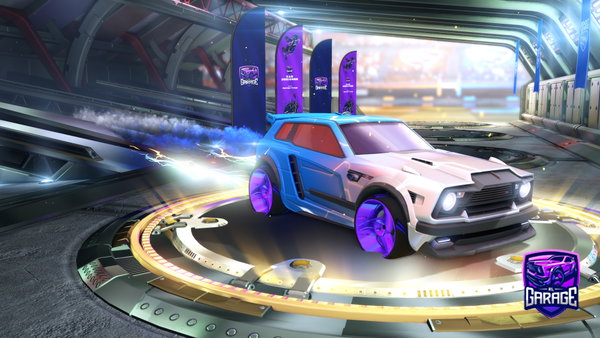 A Rocket League car design from FlashRun77