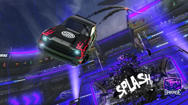 A Rocket League car design from Borgezw7