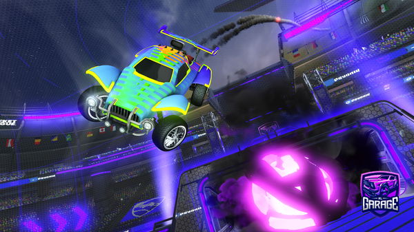 A Rocket League car design from Danhi2043